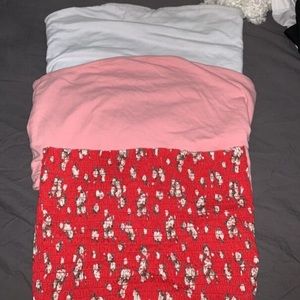 Brandy Melville & Garage Bandeau Tops